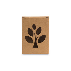 Brown Kraft Soap Box With Window-inside Coated(3.5*2.75*1.25 Inch) (BK-46)