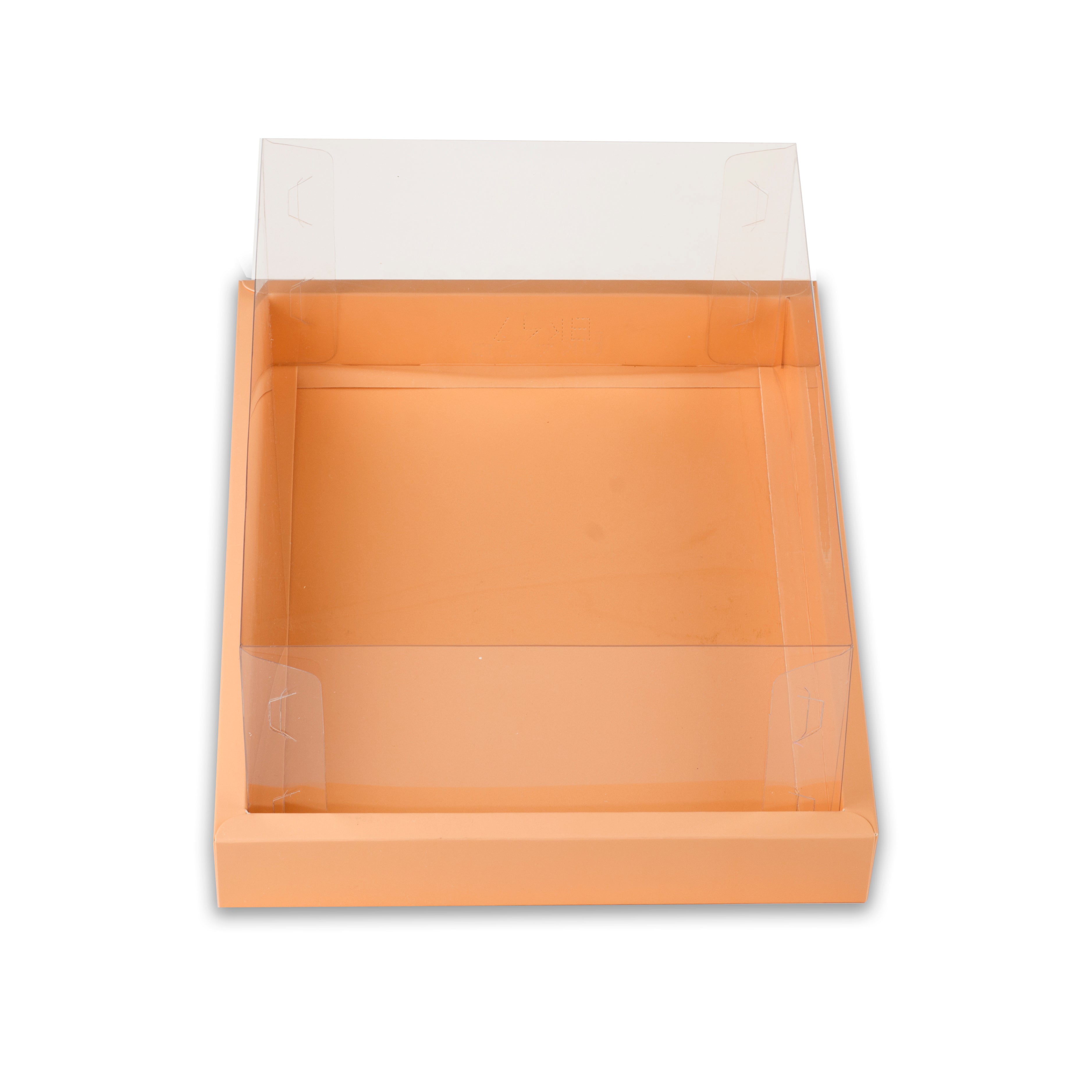 Full Display Hamper Box With PVC Lid and Bottom Tray (9*12*5 Inch) (BK-47)