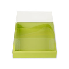 Full Display Hamper Box With PVC Lid and Bottom Tray (9*12*5 Inch) (BK-47)