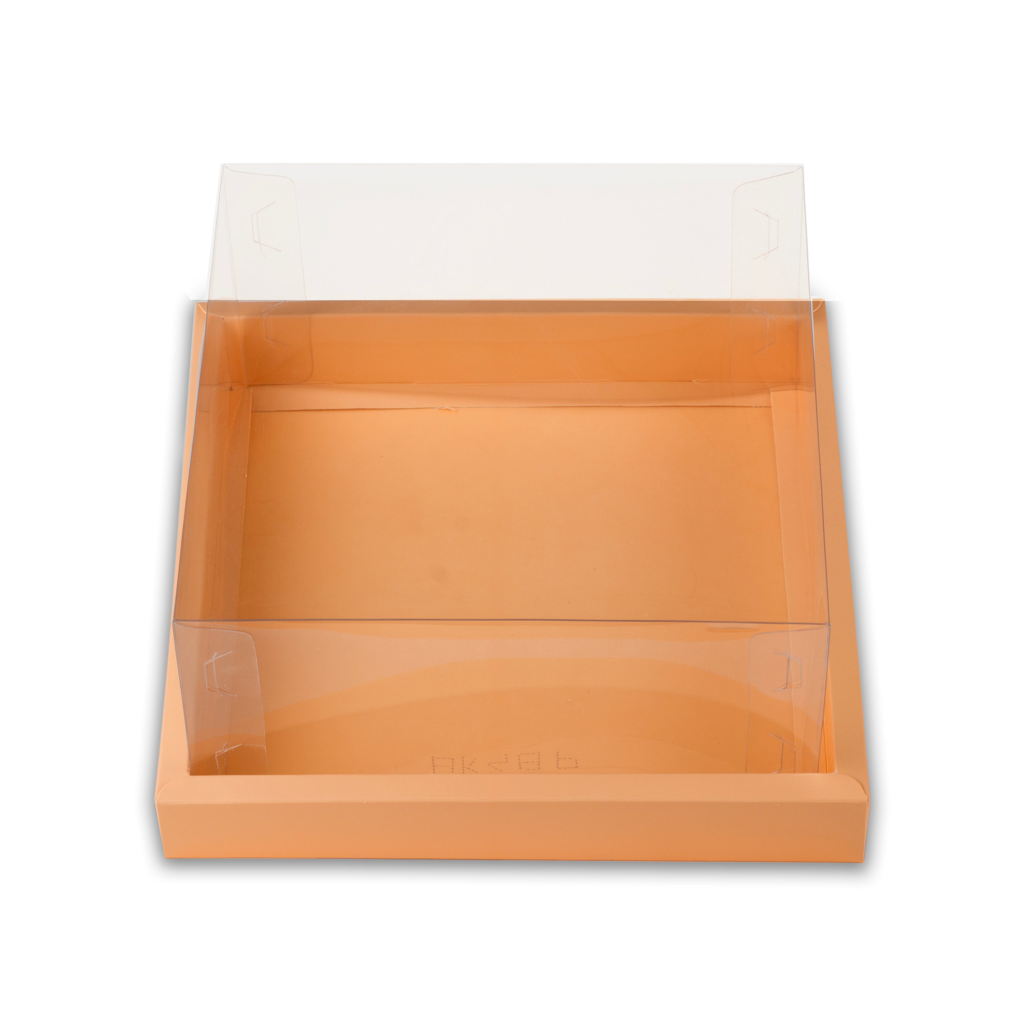 Full Display Hamper Box With PVC Lid and Bottom Tray (10*10*5 Inch) (BK-48)