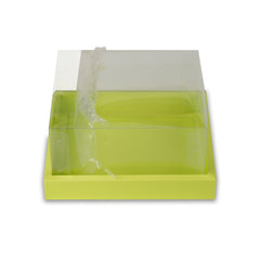 Full Display Hamper Box With PVC Lid and Bottom Tray (10*10*5 Inch) (BK-48)