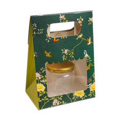 1 Jar Bag With Window and Handle (5.75*8*3.5 Inch) BK-57-EB