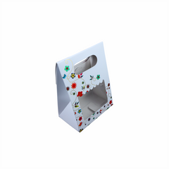 1 Jar Bag With Window and Handle (5.75*8*3.5 Inch) (BK-57-UV)