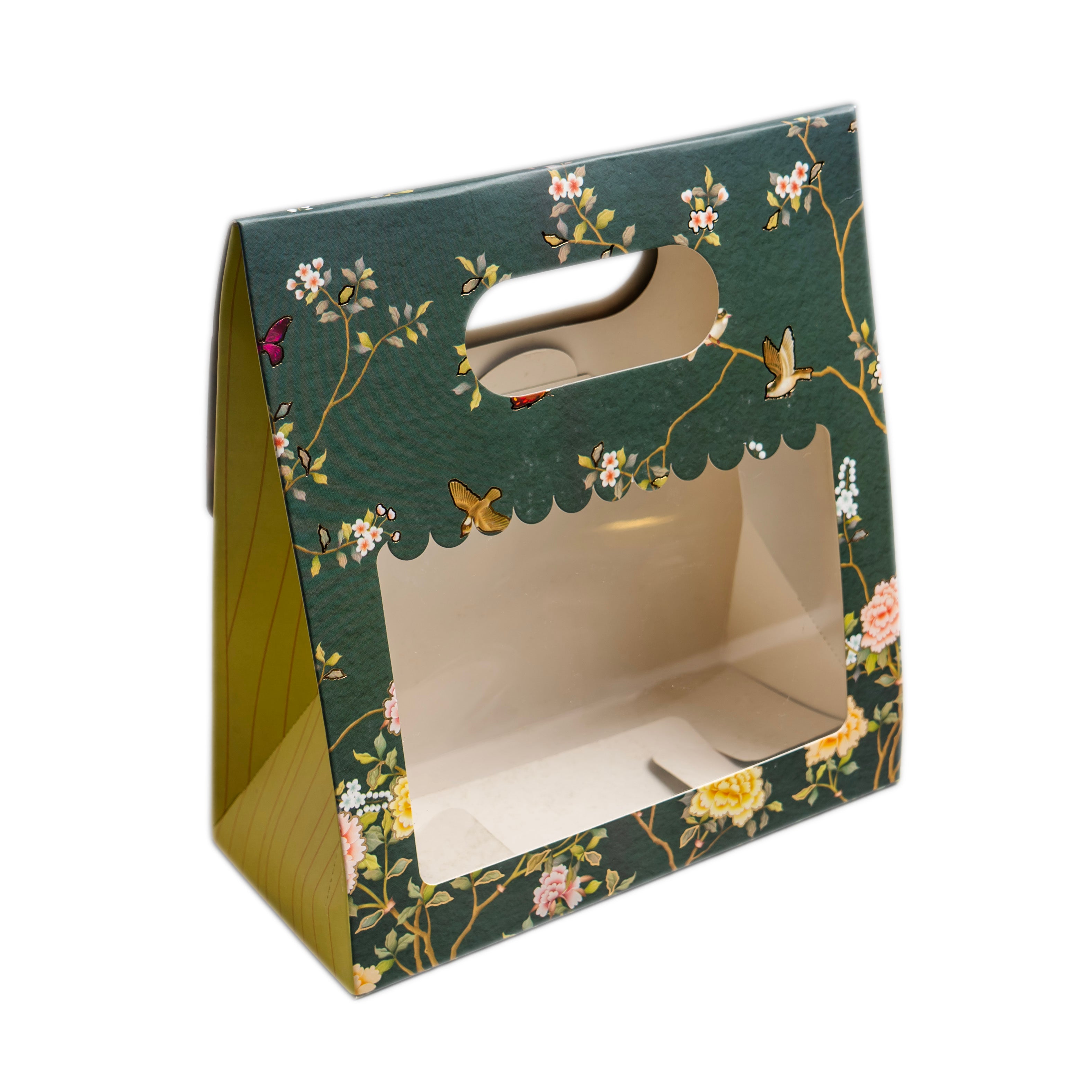 2 Jar Bag With Window and Handle (7.5*8*3.5 Inch) BK-58-EB