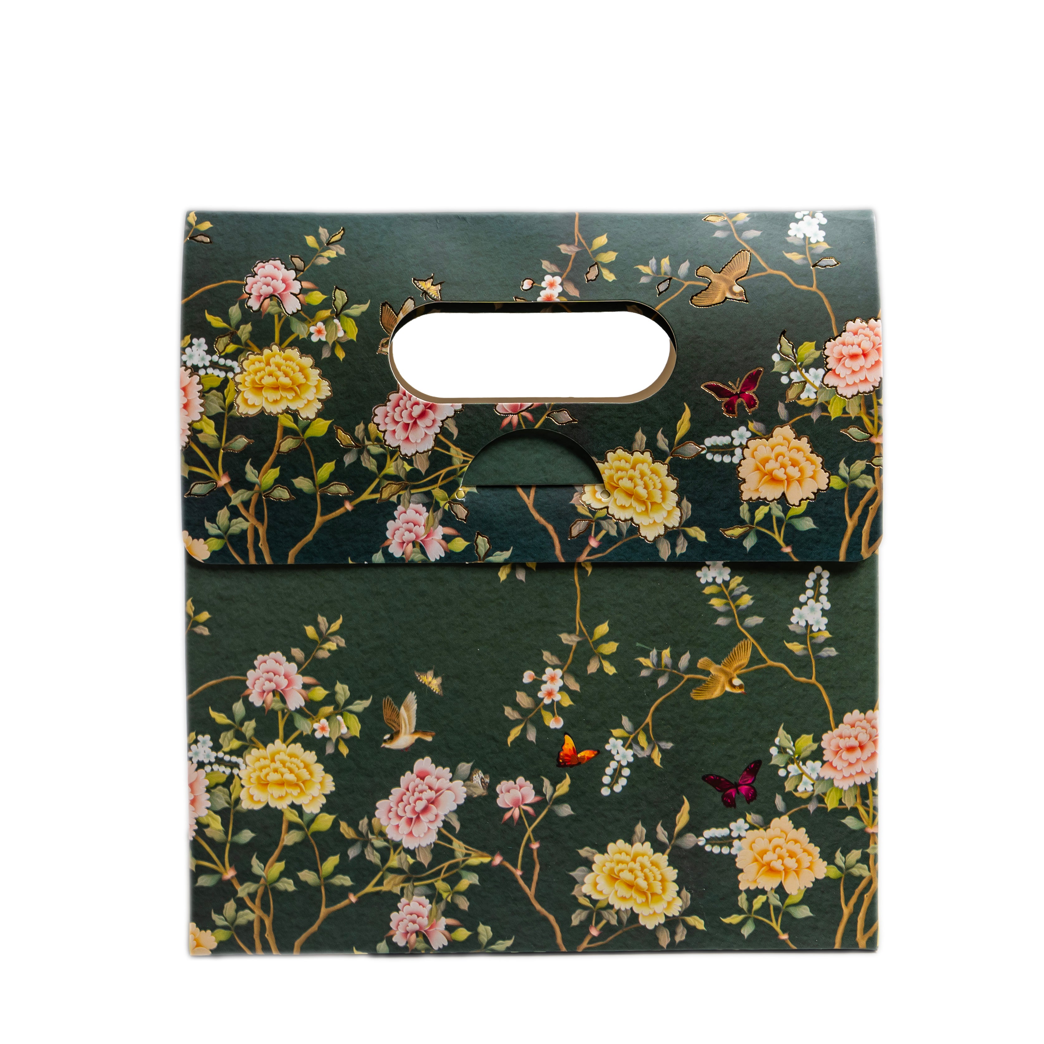 2 Jar Bag With Window and Handle (7.5*8*3.5 Inch) BK-58-EB