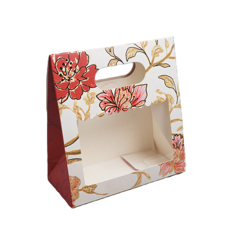 2 Jar Bag With Window and Handle (7.5*8*3.5 Inch) BK-58-MM