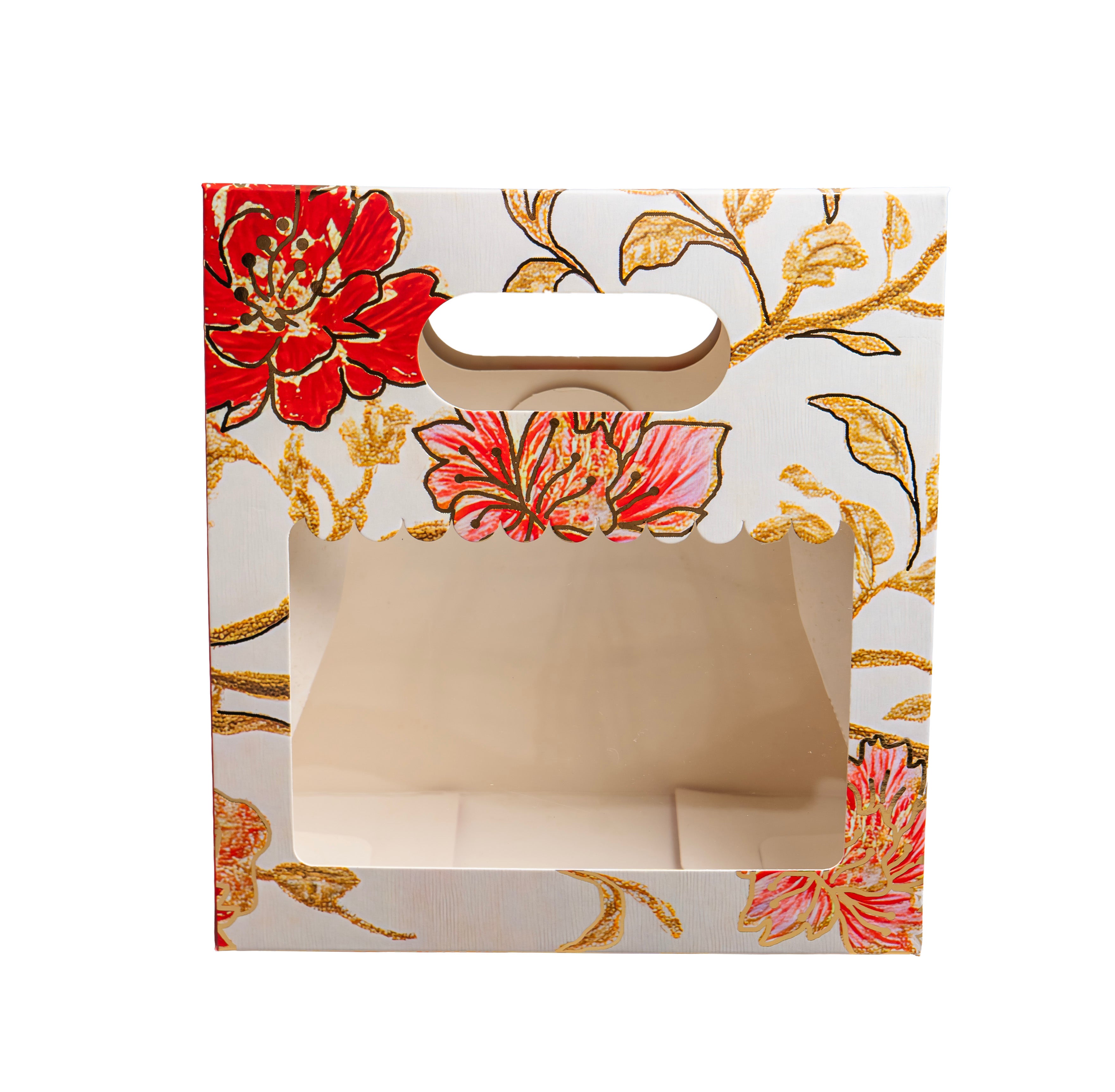 2 Jar Bag With Window and Handle (7.5*8*3.5 Inch) BK-58-MM