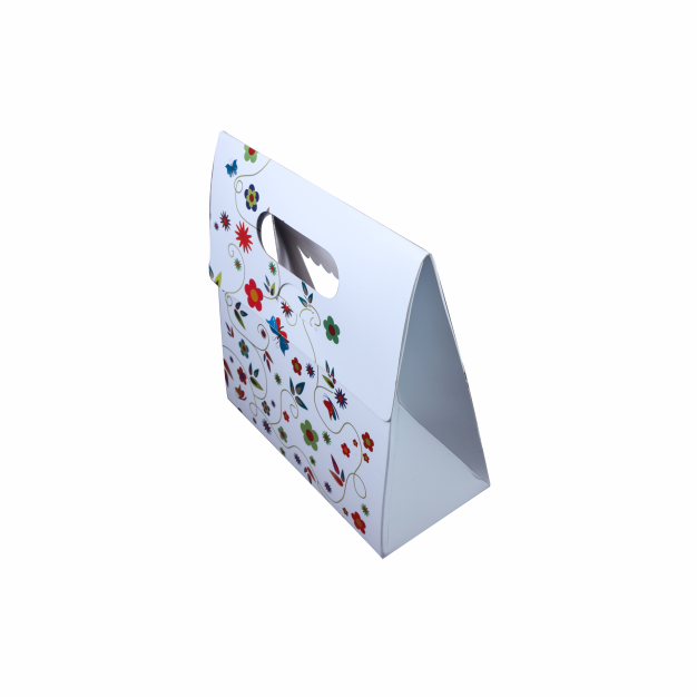 2 Jar Bag With Window and Handle (7.5*8*3.5 Inch) (BK-58-UV)