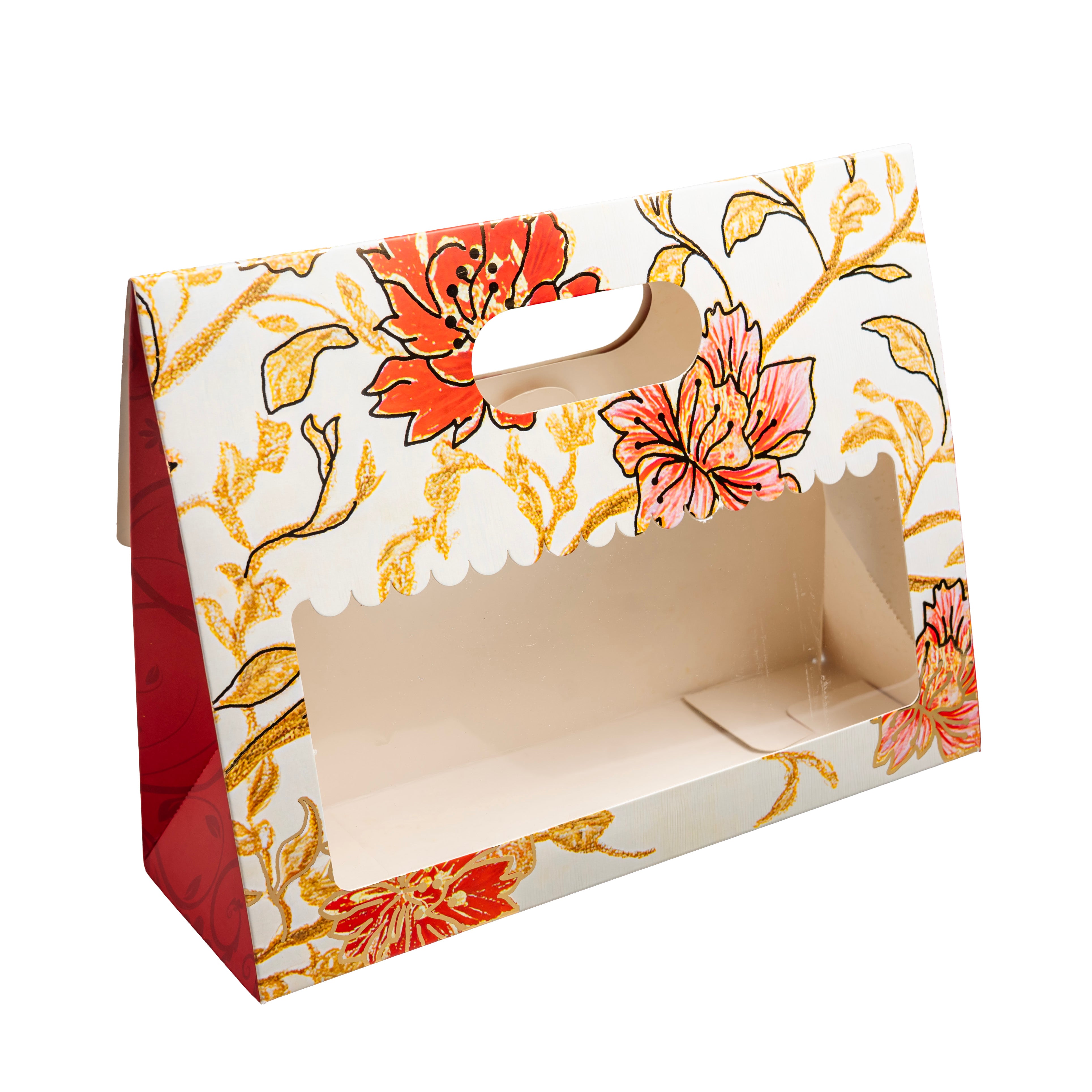 3 Jar Bag With Window and Handle (10.5*8*3.5 Inch) BK-59-MM