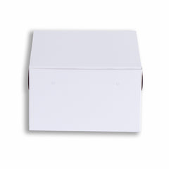 White 250 gms Cake Box  6*6*3.75 inch (BK-7)