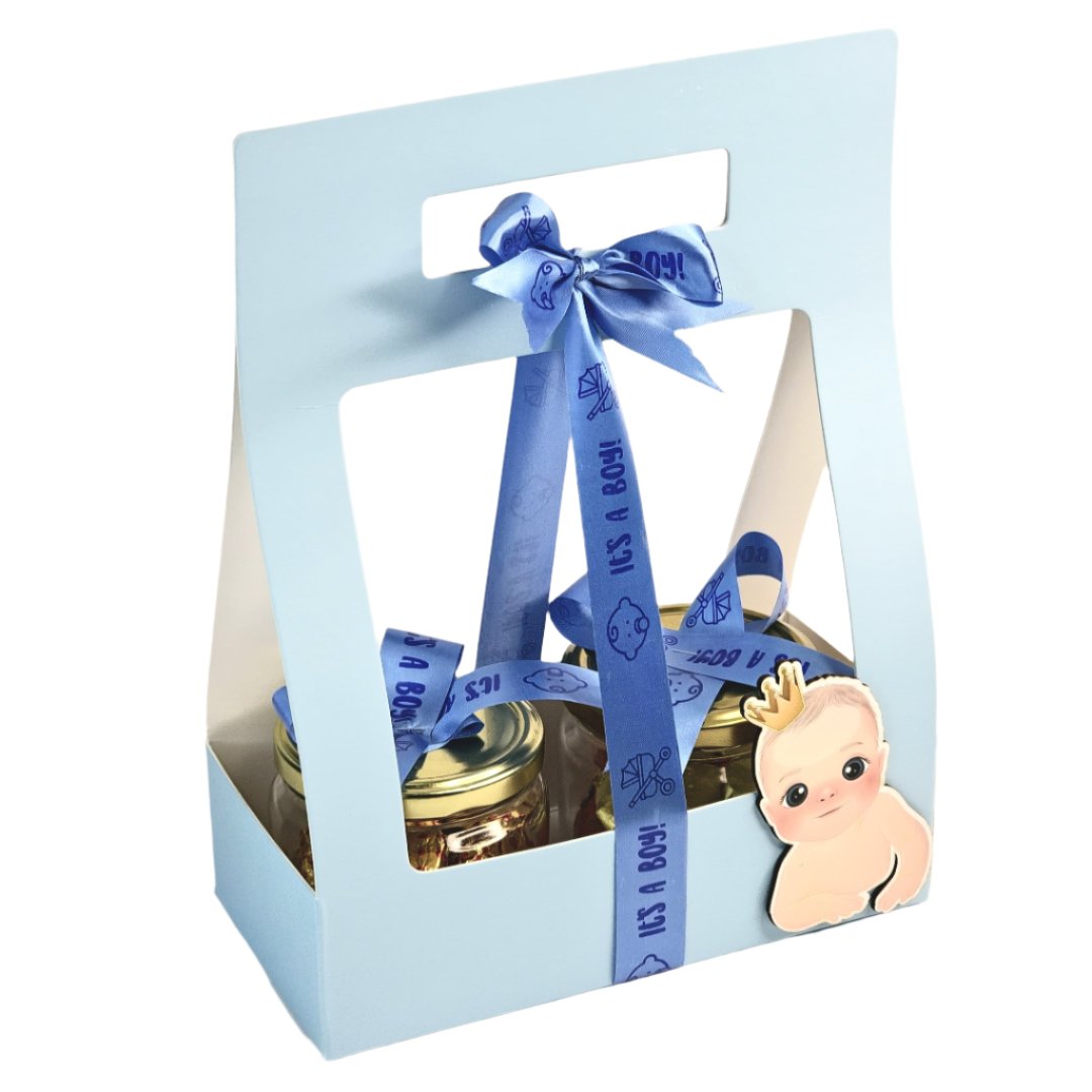 FLOWER BOUQUET BOX WITH HANDLE (8*4*11.5 Inches) (BK-90)