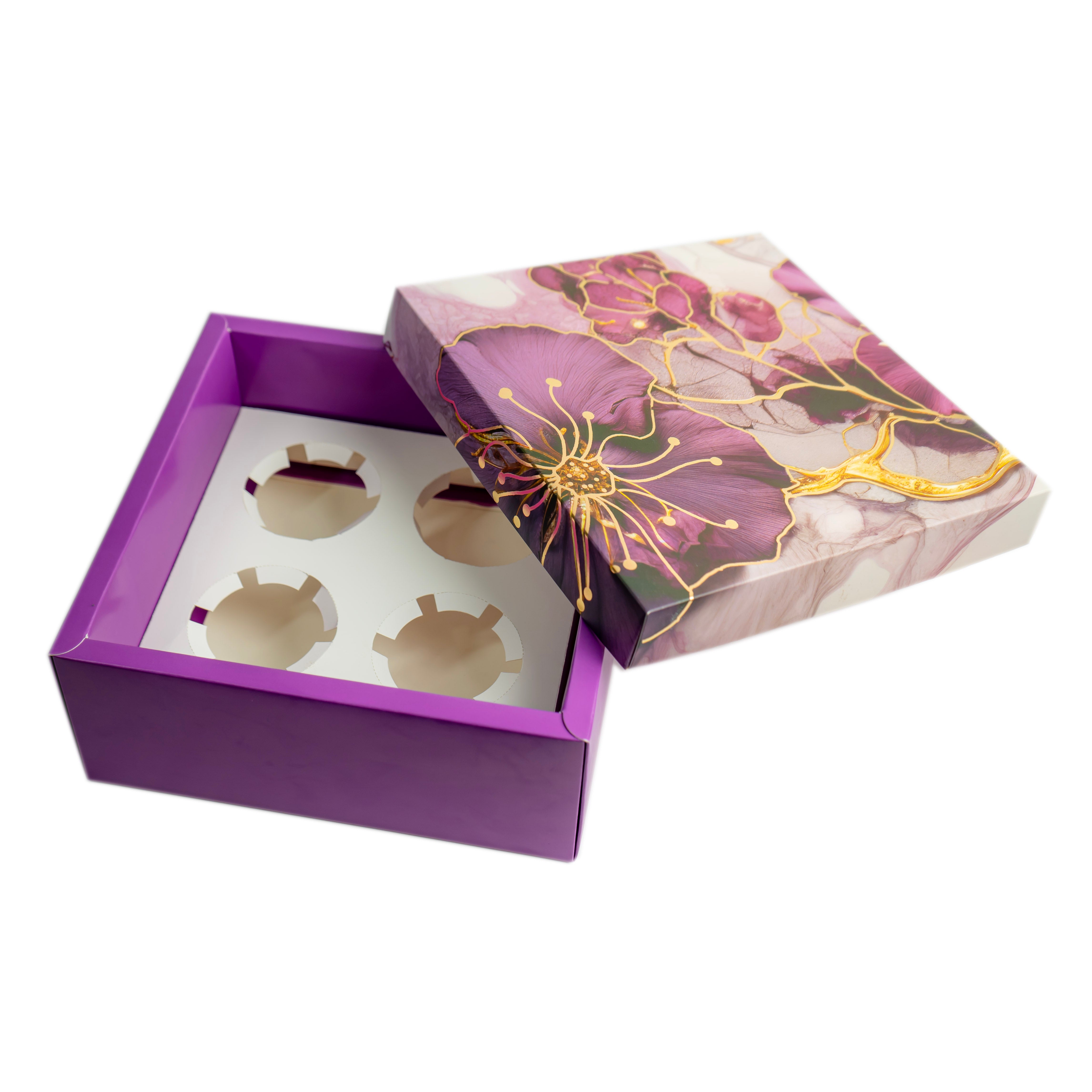 HAMPER BOX WITH TOP LID AND BOTTOM TRAY (8*8*3.75 INCH) (BK-91-P)