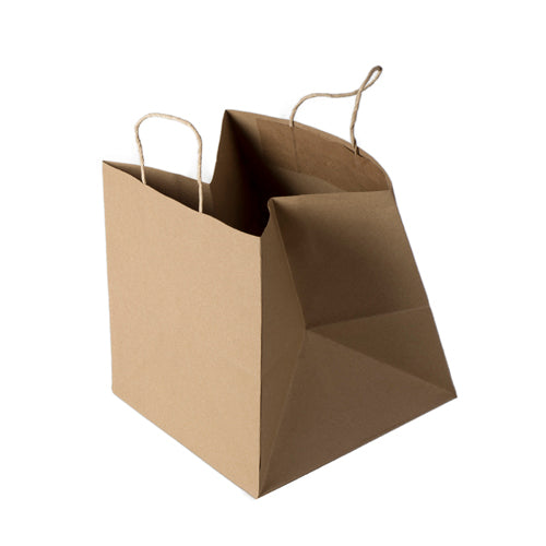 Brown Kraft Paper Bag-(10*9*9 Inch) (PB-1)