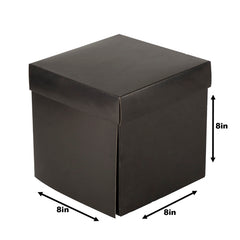 Surprise Explosion Box (8*8*8 Inch) Black (SEB 01)