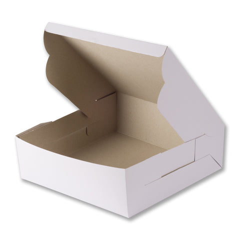 White One and Half Kg Cake Box 12*12*4 Inch (BK-20)