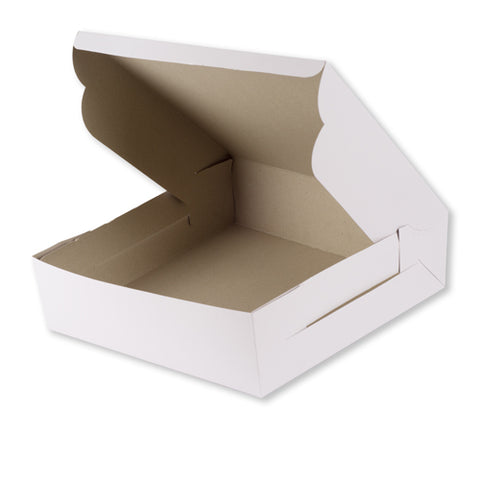 White Two Kg Cake Box 14*14*4 Inch (BK-21)