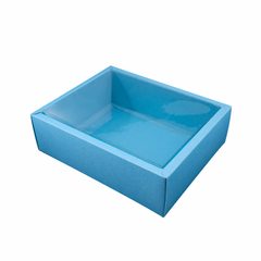 Hamper Box With Transparent Lid Inner Size: 7*9*3 Inch Outer Size: 10*8*3 Inch (BK-30)