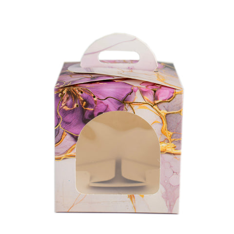 1 Jar Box With Window And Handle (3.5*3.5*3.5 Inch) BK-51-DPU