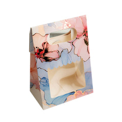 1 Jar Bag With Window and Handle (5.75*8*3.5 Inch) BK-57-DBL