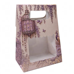 1 Jar Bag With Window and Handle (5.75*8*3.5 Inch) BK-57-EW-DL