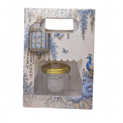 1 Jar Bag With Window and Handle (5.75*8*3.5 Inch) BK-57-EW-PB