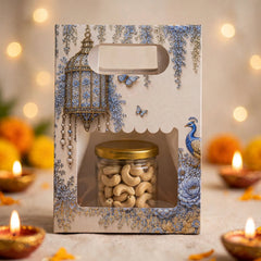 1 Jar Bag With Window and Handle (5.75*8*3.5 Inch) BK-57-EW-PB