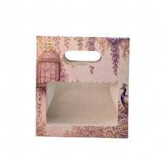 2 Jar Bag With Window and Handle (8 x 7.5 x 3.5 Inch) BK-58-EW-DL