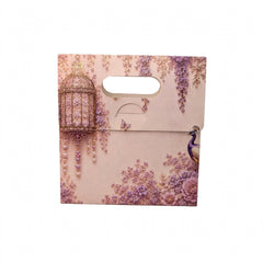 2 Jar Bag With Window and Handle (8 x 7.5 x 3.5 Inch) BK-58-EW-DL