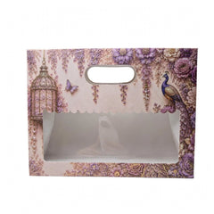 3 Jar Bag With Window and Handle (10.5 x 8 x 3.5 Inch) BK-58-EW-DL