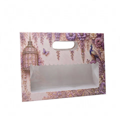 3 Jar Bag With Window and Handle (10.5 x 8 x 3.5 Inch) BK-58-EW-DL