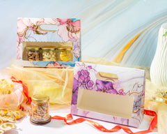 3 Jar Bag With Window and Handle (10.5*8*3.5 Inch) BK-59-DBL