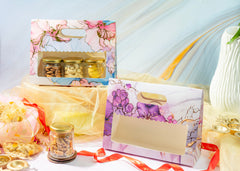 3 Jar Bag With Window and Handle (10.5*8*3.5 Inch) BK-59-DPU