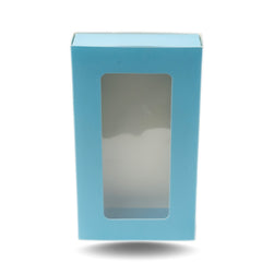 SLIDER CHOCOLATE BAR BOX WITH WINDOW (6.5 x 3.5 x 1 INCH) (CBR-03)