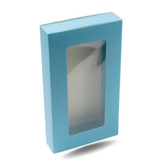 SLIDER CHOCOLATE BAR BOX WITH WINDOW (6.5 x 3.5 x 1 INCH) (CBR-03)
