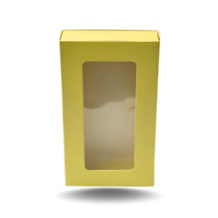 SLIDER CHOCOLATE BAR BOX WITH WINDOW (6.5 x 3.5 x 1 INCH) (CBR-03)
