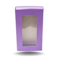 SLIDER CHOCOLATE BAR BOX WITH WINDOW (6.5 x 3.5 x 1 INCH) (CBR-03)