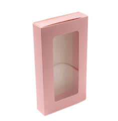 SLIDER CHOCOLATE BAR BOX WITH WINDOW (6.5 x 3.5 x 1 INCH) (CBR-03)