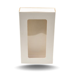 SLIDER CHOCOLATE BAR BOX WITH WINDOW (6.5 x 3.5 x 1 INCH) (CBR-03)
