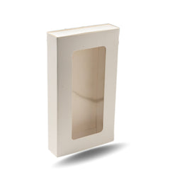 SLIDER CHOCOLATE BAR BOX WITH WINDOW (6.5 x 3.5 x 1 INCH) (CBR-03)