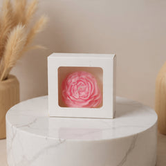 Lotus Urli Candle Box With Window-4*4*1.5 Inch (CN-2)