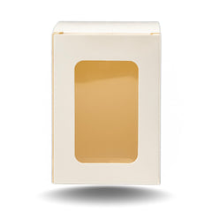 Jar Candle Box with Window-White-2.75*2.75*4 Inch (CN-3)