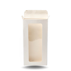 Tealight/Daisy Candle Box-White-7.5*3.42*0.70 INCH (CN-4)