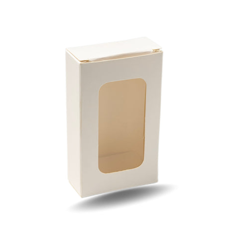 Wax Sachet/Tablet Box With Window-White-3.5*2*1 INCH (CN-6)