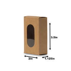 1 Pc Cakesickle Box With Window  (3.5*2*1 Inch) (BK-13)