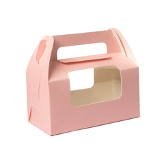 2 Jar Hamper Box With Handle (3.5*7*3.5 Inch) Pink, Blue (BK-52)