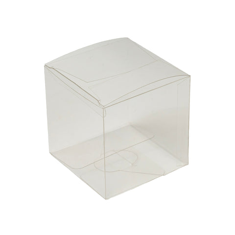 Transparent PVC Candle Box-2.5*2.5*2.5 Inch (PVC-CN-1)