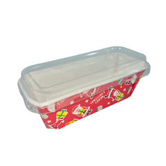 BAKE AND SERVE PRINTED MEDIUM PLUMPY MOULD 250 ML- CHRISTMAS PRINT
