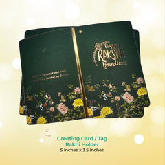 Rakhi Card | Tag | Rakhi Holder- (TG-2-GREEN)