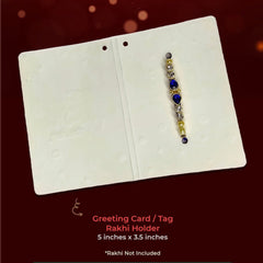 Rakhi Card | Tag | Rakhi Holder- (TG-2-RED)