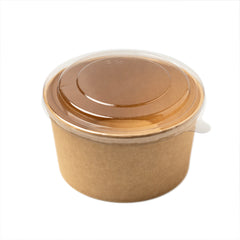 1000 ML PAPER TUB WITH LID BROWN KRAFT ( Tub-1000 )